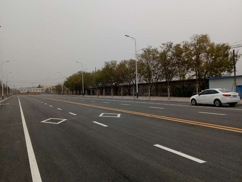 宋元瓷規(guī)劃二路道路、綠化及配套設(shè)施實(shí)景圖